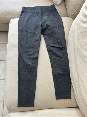 Title Nine Dark Charcoal High-Rise Performance Leggings